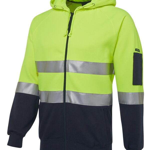 HV (D+N) Full Zip Fleecy Hoodie Thumbnail