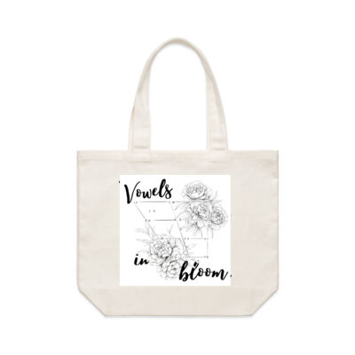 Vowels in Bloom Tote Thumbnail