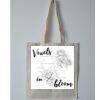 Budget Calico Tote Bag Thumbnail